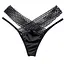 Трусики спокусливі жіночі S/M Чорний K000919 - мініатюра 6