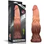 Фаллоимитатор Dual-Layered Silicone 9.5" Nature Cock 24.5 см коричневый - миниатюра 1
