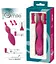 Кліторальний вібратор Sweet Smile Spot Vibrator With 3 Tips 17.9 см рожевий - мініатюра 11