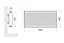 Радіатор сталевий Thermo Alliance IMAS 11 тип 600x1600 мм бічне підключення (TAI116001600K) - мініатюра 2