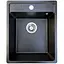 Гранітна кухонна мийка Romzha Vlada Antracit (902) - мініатюра 1