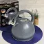 Чайник со свистком Edenberg EB-1976 с мраморным покрытием 3,5л серый - миниатюра 3