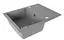 Кухонна мийка гранітна Rea North grey ZLE-00128, Сірий - мініатюра 1