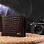 Мужской кожаный кошелек Canpellini 11.5х9.8х1 см acs0025036 - миниатюра 6