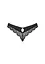 Трусики-стрінги Obsessive Chemeris XS/S чорний - мініатюра 8