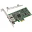 Мережева карта Broadcom NetXtreme BCM5720-2P SGL Dual-Port 1Gb RJ-45 LP+FH BOX (BCM95720A2003AC) - мініатюра 1