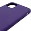Чохол Epik Silicone Case Full Protective AA with MagSafe для Apple iPhone 11 Pro Max 6.5 Фіолетовий/Amethyst - мініатюра 4