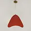 Светильник с оранжево-красным текстурным плафоном | Line F | Арт. Y403-400 - миниатюра 5