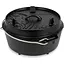 Котелок-жаровня чугунная Petromax Dutch Oven ft4.5 на ножках 3.5 л (1017-ft4.5) - миниатюра 1