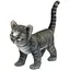 Мягкая игрушка Hansa Серый котенок 30 см (6574) - миниатюра 1