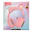 Навушники бездротові Hoco ESD13 Skill cat ear котячі вушка рожеві - мініатюра 5