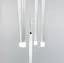 Каскадний світильник з білими підвісами Line.F Кількість ламп 12 - мініатюра 5