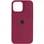 Чохол Silicone Case Full Protective (AA) для Apple iPhone 15 Pro Max (6.7) Бордовий / Maroon - мініатюра 1