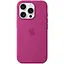 Чохол Silicone case (AAA) with Magsafe and Animation для Apple iPhone 16 Pro Max (6.9) Fuchsia - мініатюра 2