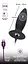 Анальна пробка Black Velvets Rechargeable Plug M 12.5 см (чорний) - мініатюра 5