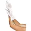 Перчатки Leg Avenue Floral lace wristlength gloves White - миниатюра 1