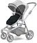 Теплий конверт-накидка Thule Footmuff City Navy Blue (TH 11000307) - мініатюра 2