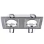 Светильник точечный Brille HDL-DT 103/2 Aluminium MR16 162350 - миниатюра 1