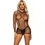 Leg Avenue Cut Out Mini dress OS Black - мініатюра 1