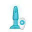 Анальная пробка B-Vibe Rimming Plug 2, 15 см (бирюзовый) - миниатюра 1