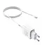 МЗП Hoco C81A Asombroso 2.1A (1USB-A) + кабель USB to Type-C Білий - мініатюра 4