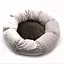 Лежак Zoo-hunt круглий для собак та котів Жасмин бежевий №2 54х14 см - мініатюра 1