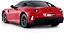 Машинка Rastar Ferrari 599 GTO на управлінні 1:24 червоний 46400 - мініатюра 4