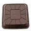 Форма для выпечки квадратная силикон Lessner Chef Choco 25х25х5 см (10252) - миниатюра 2