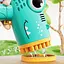 Пістолет для мильних бульбашок Dinosaur Bubble Gun з насадкою на 40 отворів 50ml Green - мініатюра 4