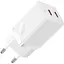 Зарядний пристрій Baseus GaN5 Pro Fast Charger C+C 40W White (CCGP180102) - мініатюра 1