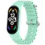 Ремешок Ocean Band для Xiaomi Mi Band 3/4/5/6/7 Бирюзовый / Blue Sea - миниатюра 1