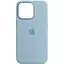 Чехол Epik Silicone case AAA with Magsafe and Animation для Apple iPhone 13 Pro 6.1 Голубой/Blue Fog - миниатюра 2