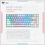 Клавіатура Onikuma геймерська G-32 RGB підсвітка та 3 режима підключення ігрова Bluetooth для ПК Блакитний - мініатюра 4