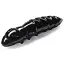 Силикон FishUP Pupa 1.2" (10шт) #101 - Black, cheese taste - миниатюра 1