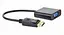 Переходник Cablexpert DisplayPort - VGA 0,15 м Black (A-DPM-VGAF-02) - миниатюра 1