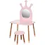 Трюмо детское "Принцесса" Bambi 03-01PINK-BOX со стульчиком розовый - миниатюра 1