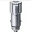 Автомобільний зарядний пристрій Xiaomi 70Mai Car Charger Midrive Pro CC05 Сріблястий - мініатюра 2
