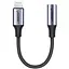 Переходник Ugreen Lightning 3,5 мм 10 см Адаптер для наушников Модель US211 Серый - миниатюра 1