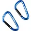 Брелок-карабін Munkees 3206 D 6х60 мм пара Dark Blue (1012-3206-DB) - мініатюра 1