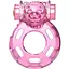 Эрекционное кольцо Lybaile с вибрацией Ring, BI-010084A, Розовый - миниатюра 1