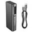 Портативний ЗП Power Bank Hoco Q17B Electric 130W 20000 mAh Space Gray - мініатюра 4