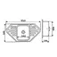 Мойка кухонная Kraft 9550 D Decor угловая 950х500х180 мм 0,8 мм 30412 - миниатюра 2