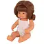 Лялька-пупс анатомічна Miniland дівчинка-руда, у білизні, 38 см (31150) - мініатюра 1