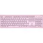 Клавиатура Canyon HKB-W01 UK/US AAA Wireless Pink (CNS-HKBW01P) - миниатюра 1