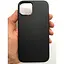 Оригінальний шкіряний чохол Decoded Leather Case MagSafe для Apple iPhone 13 (6.1") Black - мініатюра 10