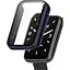Чехол-накладка DK Пластик Gloss Glass Full Cover для Xiaomi Mi Band 7 Pro (dark blue) - миниатюра 1