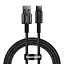 Кабель Baseus Tungsten Gold Fast Charging 100W USB-A to USB-C 2 метра черный - миниатюра 1