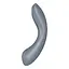 Вакуумний стимулятор клітора з вібрацією Satisfyer Curvy Trinity 1 сірий - мініатюра 6