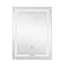 Дзеркало Kroner KRP Spiegel VR1 - 5080 з LED-підсвічуванням та антизапітнінням CV030039, Білий - мініатюра 4