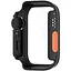 Чохол-накладка DK для Apple Watch 44mm (Series 4 / 5 / 6 / SE1 / SE2) Пластик Ultra Soft-Touch Glass (black) - мініатюра 4